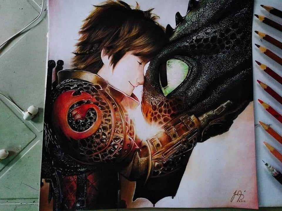 Hiccup & Toothless